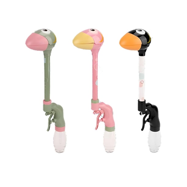 Juguete acuático de cuello largo, 3 lindas pistolas de agua, interesante juguete acuático de dinosaurio de cuello largo.