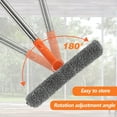 thumbnail image 5 of Squeegee for Window I 2-in-1 Window CleanerSponge and Soft Rubber Strip with TelescopicExtension Pole 18"-29" | Window Washer forShower, Car Windshield, Mirror, Glass Cleaning, 5 of 5