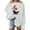 White, variant on FDGIU Funny Christmas Hoodie for Women - Lightweight Pullover with Pockets, Holiday Graphic Sweatshirts
