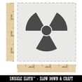 thumbnail image 2 of Ionizing Radiation Radioactive Trefoil Symbol DIY Cookie Wall Craft Stencil - 3.5 Inch, 2 of 5