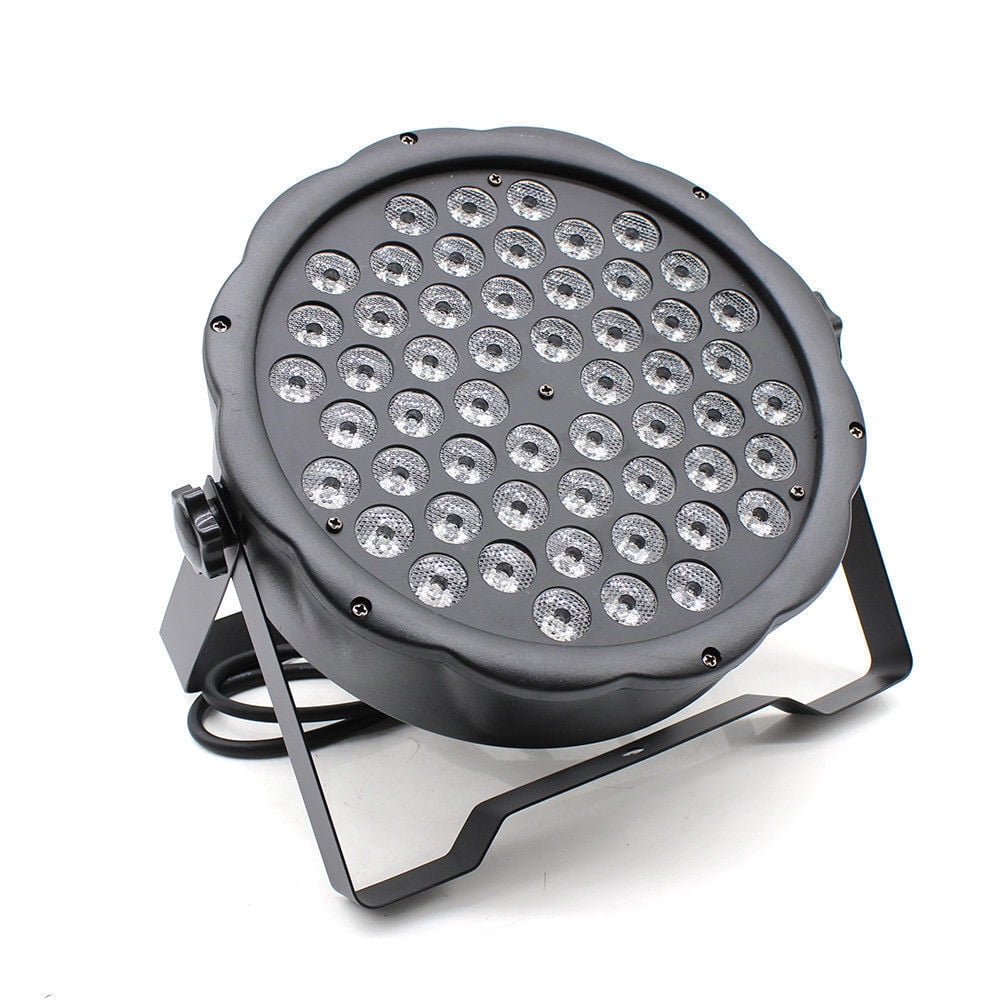 162W DMX RGBW LED Par Stage Light Lighting Flat Light Lamp Show Party DJ 54x3W