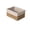 Khaki/8.7×6.3×4.3in, variant on AYktou Simulation Wicker Storage Basket with Fabric Liner, Hand Woven Basket Decorative Basket for Shelf Countertop Organizer Bin Farmhouses Home Storage Box for Shelves Bathroom Kitchen Closets