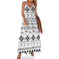 thumbnail image 1 of Vestido sin mangas de tela africana con estampado de barro C, vestido para mujer, vestidos elegantes sueltos para mujer, vestidos de boda para fiestas, vestido largo, 1 of 7
