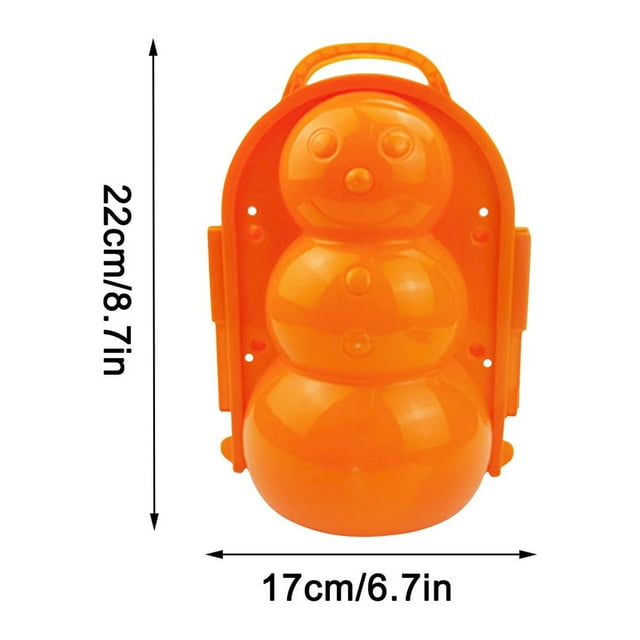 Outil de Fabrication de Boules de Neige en Forme d'Animal Moule à Sable et Neige pour Enfants Hiver