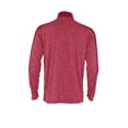 thumbnail image 2 of Holloway Sportswear S Boys ELECTRIFY 1/2 ZIP PULLOVER Scarlet Heather/Scarlet 222642, 2 of 7