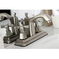 thumbnail image 3 of Kingston Brass KS8648HX 4 in. Centerset Bathroom Faucet, Brushed Nickel, 3 of 5