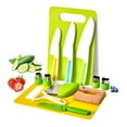 thumbnail image 2 of Xihbxyly Juego de Cocina para Niños Pequeños, 13 Utensilios de Cocina Seguros, Cuchillos de Madera y Plástico, Divertida Experiencia Culinaria, Actividad para Padres E Hijos, Que Fomenta La Creativid, 2 of 4
