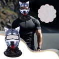 thumbnail image 1 of Wzzjkit Masque Facial Extérieur Écran Solaire Motif Gini pour le Visage, 1 of 5