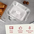 thumbnail image 7 of Aluminum Pans Trays 10 Pack 3.58 Liter Disposable Containers - 13"x9"x2.5" inch Recyclable Deep Half Size Pans for Baking Storing Serving - Reusable Oven Air Fryer Freezer Safe Pan, 7 of 7