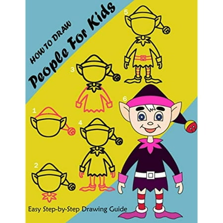 How to Draw People for kids: Easy Step-by-Step Drawing Guide | Walmart ...