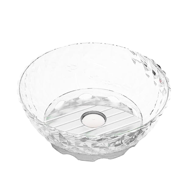 Cesta de secado, recipiente de almacenamiento, utensilios de cocina, preparación de verduras, lavadora de frutas, secadora, ensalada Blanco