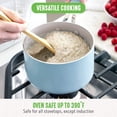 thumbnail image 5 of GreenLife Dream 2-Quart Ceramic Nonstick Saucepan with Lid, Silicone Stay Cool Handle, Blue Haze, 5 of 7