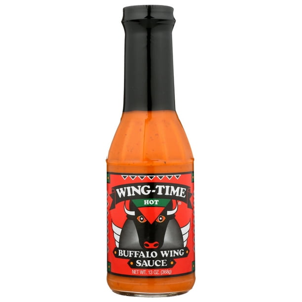 Wing Time The Traditional Buffalo Wing Sauce Medium, 13 Oz. Walmart