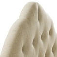 thumbnail image 4 of Modway Sovereign Queen Upholstered Polyester Fabric Headboard in Beige, 4 of 6