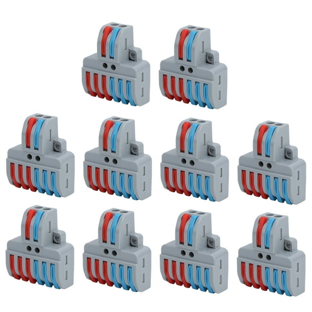Fast Cable Connector, 10pcs Wire Quick Connector, Wear For Quick Wiring