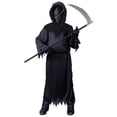 thumbnail image 2 of Child Black Faceless Ghost Costume, 2 of 2
