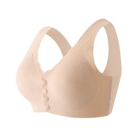 Women s Comfortable And Traceless Underwear G Summer Ultra Thin Style Large Chest Small Shrinking Chest Folding Sagging Bra For Women Athletic Bras for Women