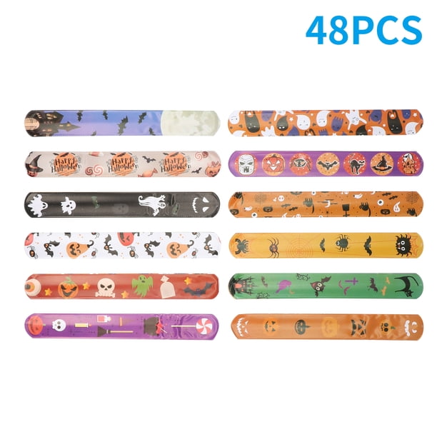 Muñequera De Halloween Banda De Palmada Para Niños Para Festival Cateissary FN002930-00