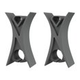thumbnail image 2 of 2 tapones para violín para arco para principiantes, fácil de usar, accesorio de ayuda didáctica, accesorios para instrumentos de aprendizaje, piezas gris oscuro, 2 of 10