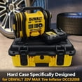 thumbnail image 4 of Air Compressor Case for DEWALT 20V MAX Tire Inflator DCC020IB - Waterproof, Dustproof, Shockproof Air Pump Hard Storage Carrying Bag for DEWALT Tools, Battery & Charger - Case Only, 4 of 4