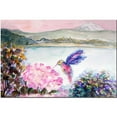 thumbnail image 2 of Trademark Fine Art "Hummingbird's Joy" Canvas Art by Wendra, 2 of 2