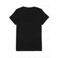 thumbnail image 2 of Women'S Funny Bunny Graphic T-Shirt, Casual Crew Neck, Short Sleeve Top, 100% Polyester Knit Fabric, Regular Length, All Season Animal Print Tee - Spring and Summer Fashion Tee For Adult, Men, Women,, 2 of 6