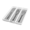 thumbnail image 2 of Bandeja para utensilios madesmart Classic, grande, con agarre suave, 3 compartimentos, 2 of 5