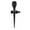 Black, variant on Garden Water Sprinkler Adjustable Rotating Irrigation System Spike Lawn Yard Outdoor Watering Tool for Plants Grass