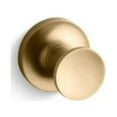 thumbnail image 2 of Kohler  Purist Robe Hook, Vibrant Brushed Nickel, 2 of 2