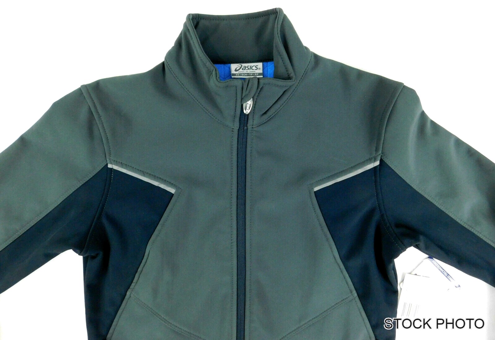 Asics Women's Ultra Waterproof Soft Shell Running Jacket, Dark Gray, Medium - image 2 of 6