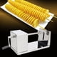 thumbnail image 5 of Cortador espiral para papas fritas uniformes Cortador de papas fritas de acero inoxidable, 5 of 8
