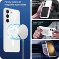thumbnail image 3 of Designed for Samsung Galaxy S23 Case ompatible with MagSafe Clear Shockproof Protective Cell Phone Cover Non-Yellowing Flexible Thin Covers Charging, 3 of 14