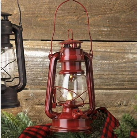Shake Flame Battery Operated Red Vintage Style Led Lantern 9 5 Shake Flame Battery Operated Red Vintage Style Led Lantern 9 5 Inchred