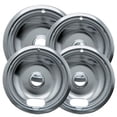 thumbnail image 2 of Range Kleen 10124XZ Style A Heavy Duty Chrome Drip Bowl set of 3 small and 1 large, 2 of 6