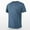 Blue, variant on Aloohaidyvio T Shirts for Men Big and Tall,Workout Shirts for Men Short Sleeve Quick Dry Athletic Gym Active T Shirt 2024 Spring Summer Moisture Wicking Tops