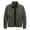 Army Green, variant on Rexolia Men’s Jacket Slim Fit Washed Fabric Multi Pocket Workwear Stand Collar Zip Army Green L