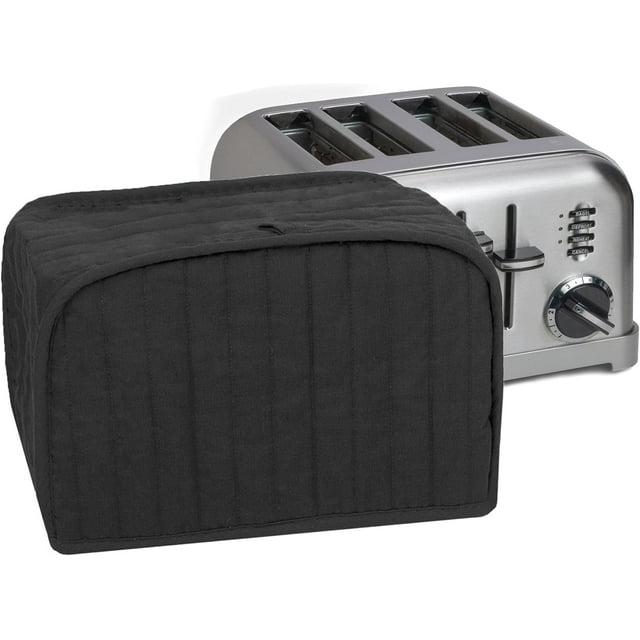 Ritz 08014 Housse Matelassée pour Grille-Pain à Quatre Tranches, Noir
