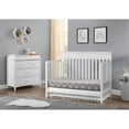 thumbnail image 6 of Oxford Baby Castle Hill 4-in-1 Convertible Crib, Barn White, GREENGUARD Gold Certified, Wooden Crib, 6 of 13