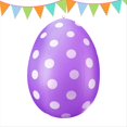 thumbnail image 3 of Huevos de Pascua Inflables, Huevos de Pascua, Decoración de Pascua Huevos de Pascua para Colgar Al Aire Libre Decoración de Huevos de Pascua Púrpura, 3 of 6