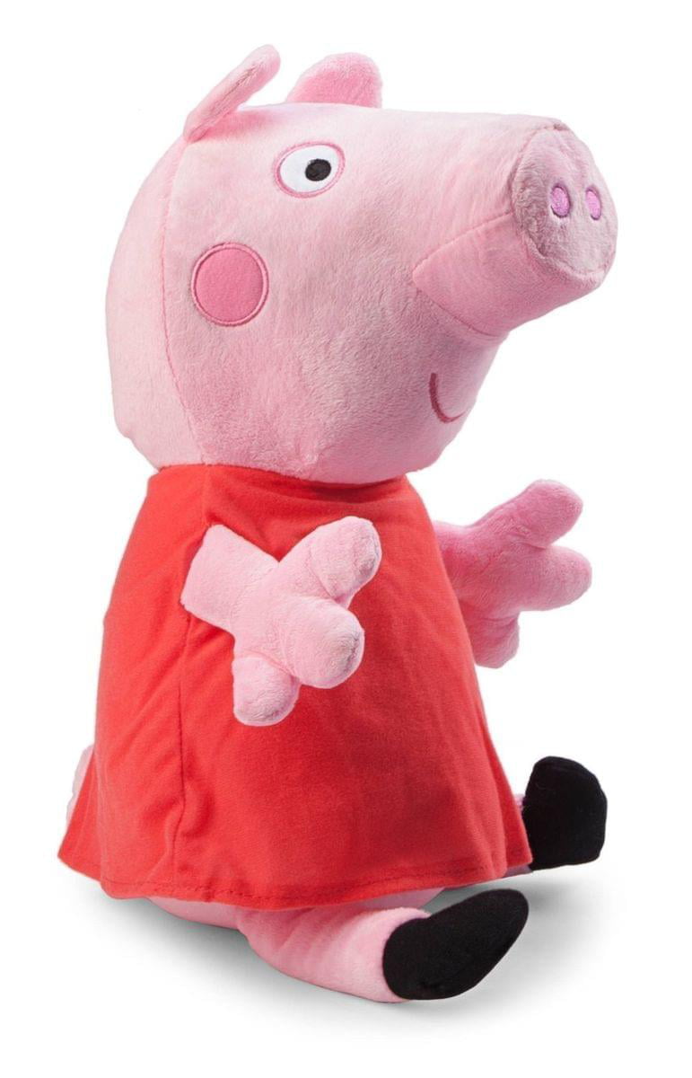 Set of 2 TY Beanie Babies 6" Peppa Pig & George Animal Plush w/ MWMTs Heart Tags 