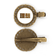 thumbnail image 1 of Encouragement Richesse Rêve Qualité Valeur Épingle Coiffure Broche Cheveux Clip Barrette, 1 of 3