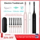 thumbnail image 2 of Cepillo de dientes eléctrico sónico para adultos, cepillo de dientes inteligente con temporizador, limpieza de dientes, blanqueamiento rápido, cepillo de dientes recargable por USB, cabezal de repuest, 2 of 5