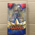 thumbnail image 3 of Figuras de acción de los Vengadores de SHF, Capitán Marvel, juguete de 15 cm, estatuas móviles, modelo de muñeca, adornos coleccionables, regalos, 3 of 5