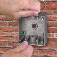 thumbnail image 3 of Enchufe eléctrico metálico Sigma 14352, resistente a la intemperie, 2 canales, 3 of 3