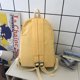 thumbnail image 5 of Mochila escolar Mochilas para libros Mujeres Gran capacidad Patchwork Mochila de viaje Amarillo, 5 of 9