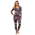thumbnail image 3 of Halloween Family Matching Pajamas Sets, Halloween Family Daily Leisure Loungewear, Pumpkin Holiday PJS Sleepwear, Seasonal Halloween Party Family for Home Relaxation Casual Wear Indoor, 3 of 7