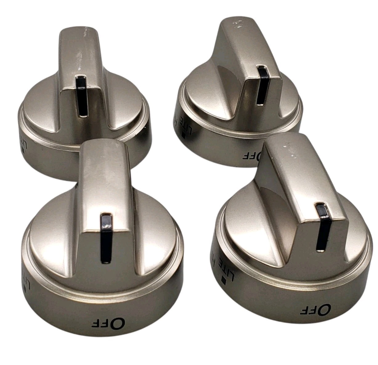Pre-Owned OEM Replacement for GE Range Burner Knob (Set of 4) WB03X24818 - s To