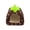 Brown-1, variant on CHGBMOK Cute Strawberry Cat House Indoors Winter Warm Pet Dog Bed Foldable Fleece Warm Yurt