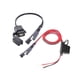 thumbnail image 1 of Sidaley Adaptador de cable SAE a USB USB a prueba de polvo a prueba de agua Puerto rápido 2.1A para motocicleta Teléfono celular Type2 NO2, 1 of 5