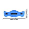 thumbnail image 2 of YWIYIUD 1PC Adjustable and Practical Swimming Floatation Belt for Learning Training Portable and Durable Swim Training Waist Belts Suitable for Teens and Adults, 2 of 4